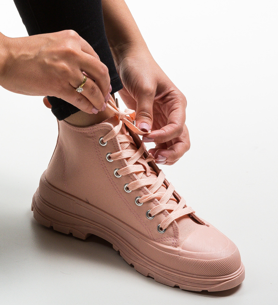 Poze Pantofi Sport Braun Roz depurtat.ro 