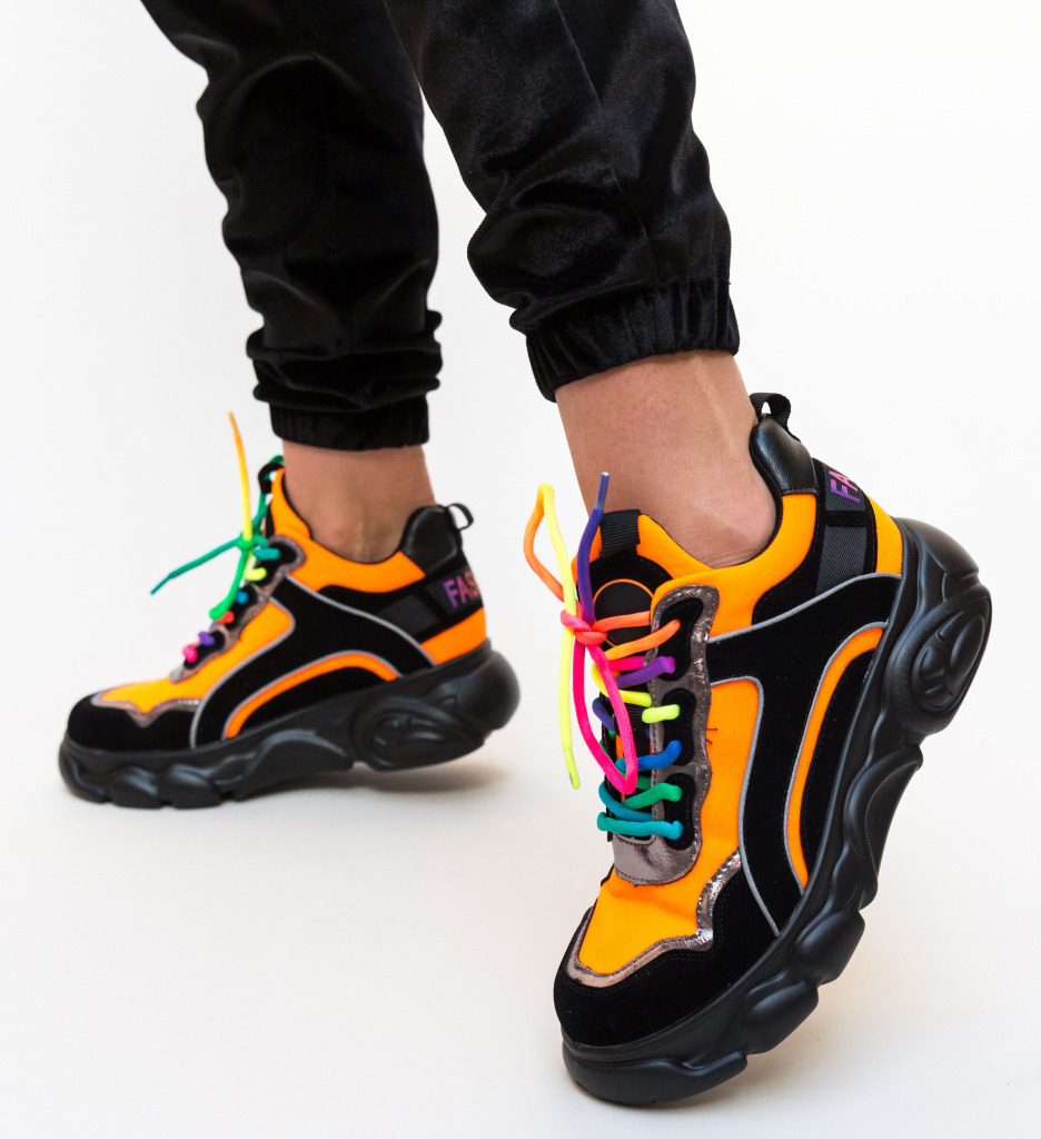 Pantofi Sport Hermo Negri