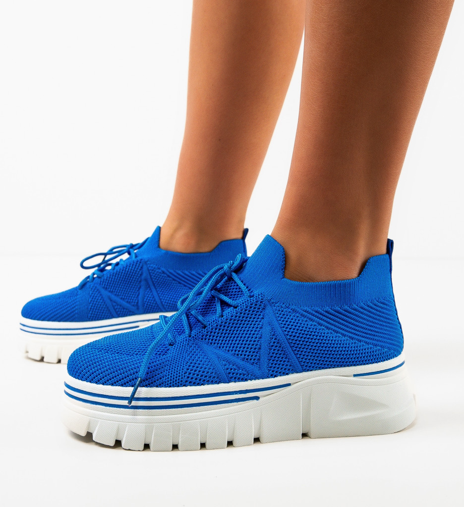 Pantofi sport vetrice albastri