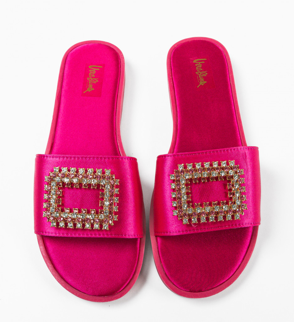 Papuci dama Zaharin Fuchsia - 5 | YEO