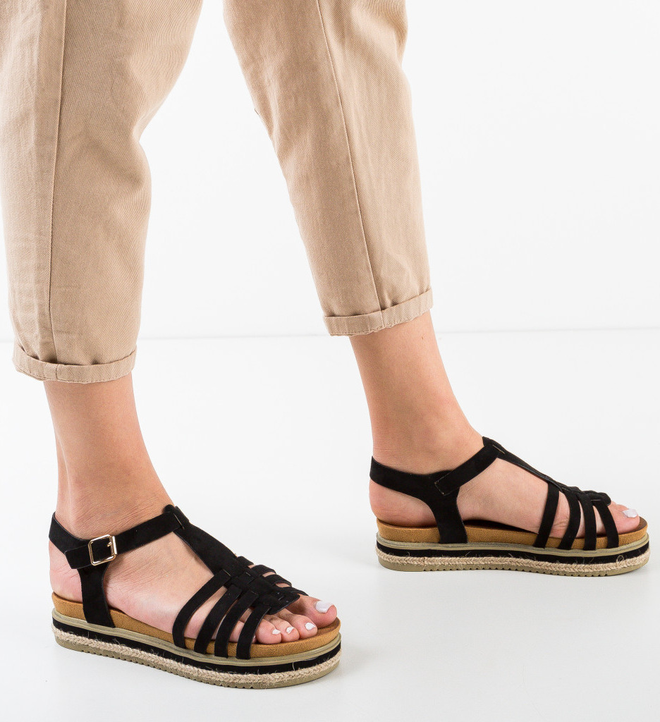 Sandale reger negre