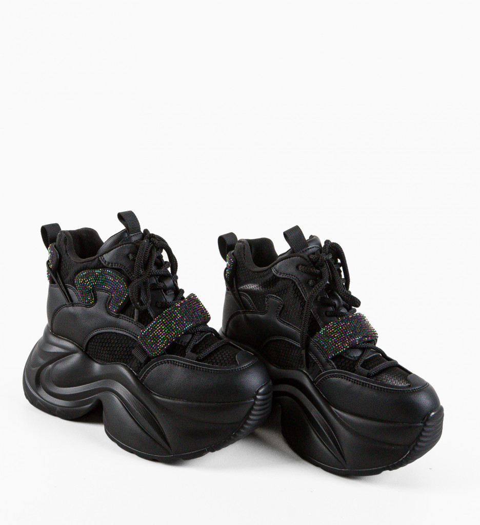 Poze Sneakers dama Bogota Negri DePurtat