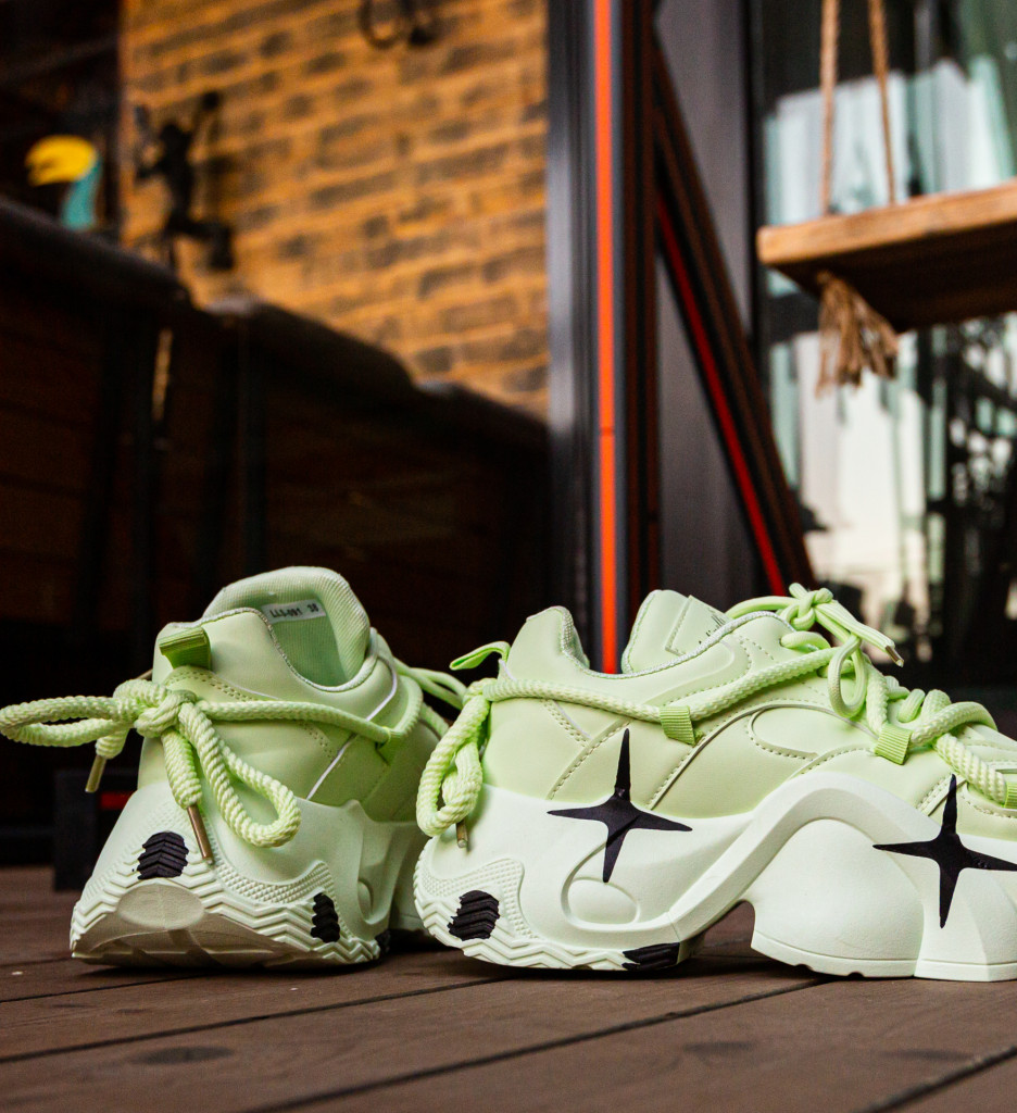 Poze Sneakers dama Staruye Verzi DePurtat
