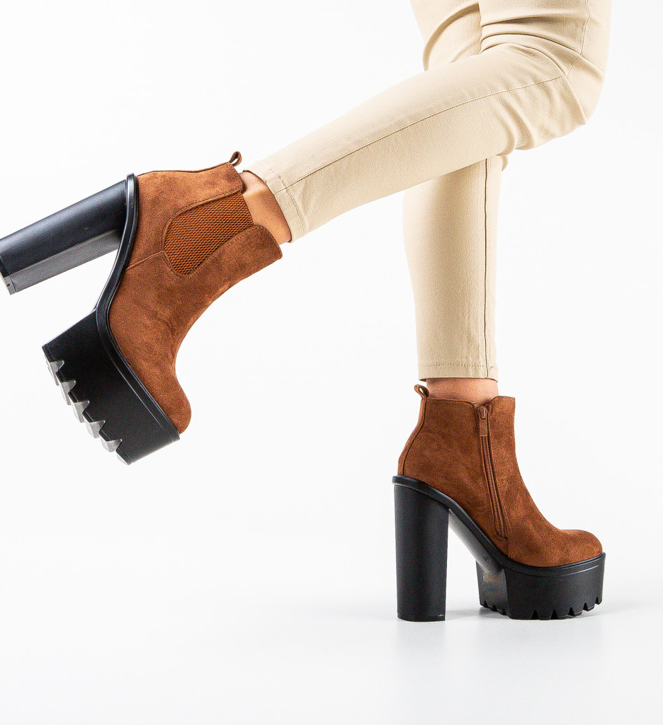 Botine dama mullins maro