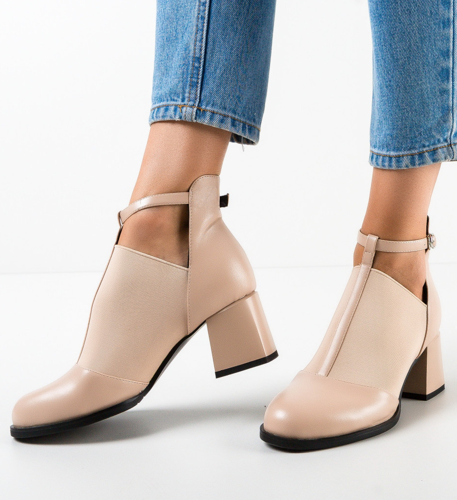 Botine dama oblem bej