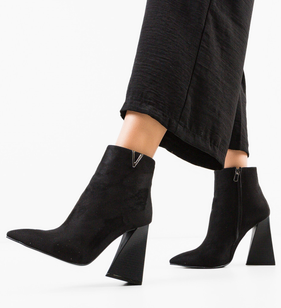 Botine dama rafa negre 7