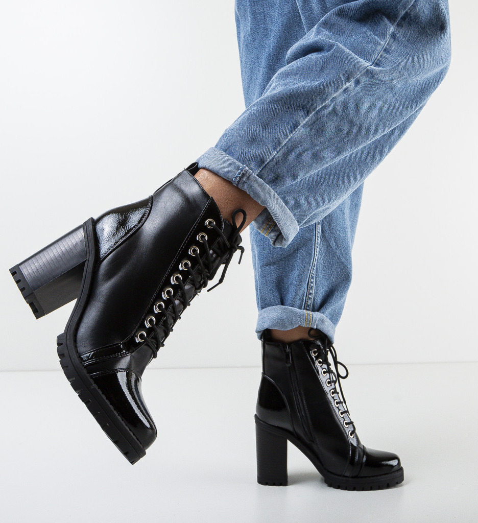 Botine Giovani Negre 2