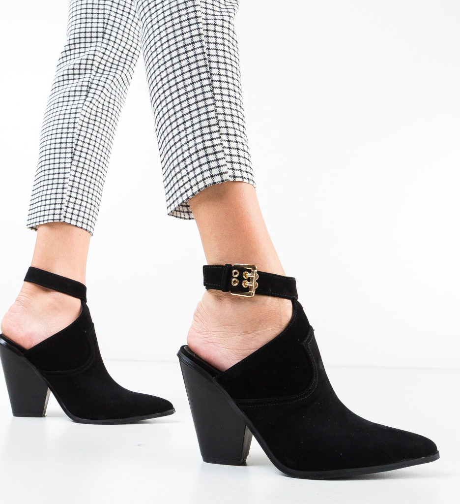 Botine tina negre