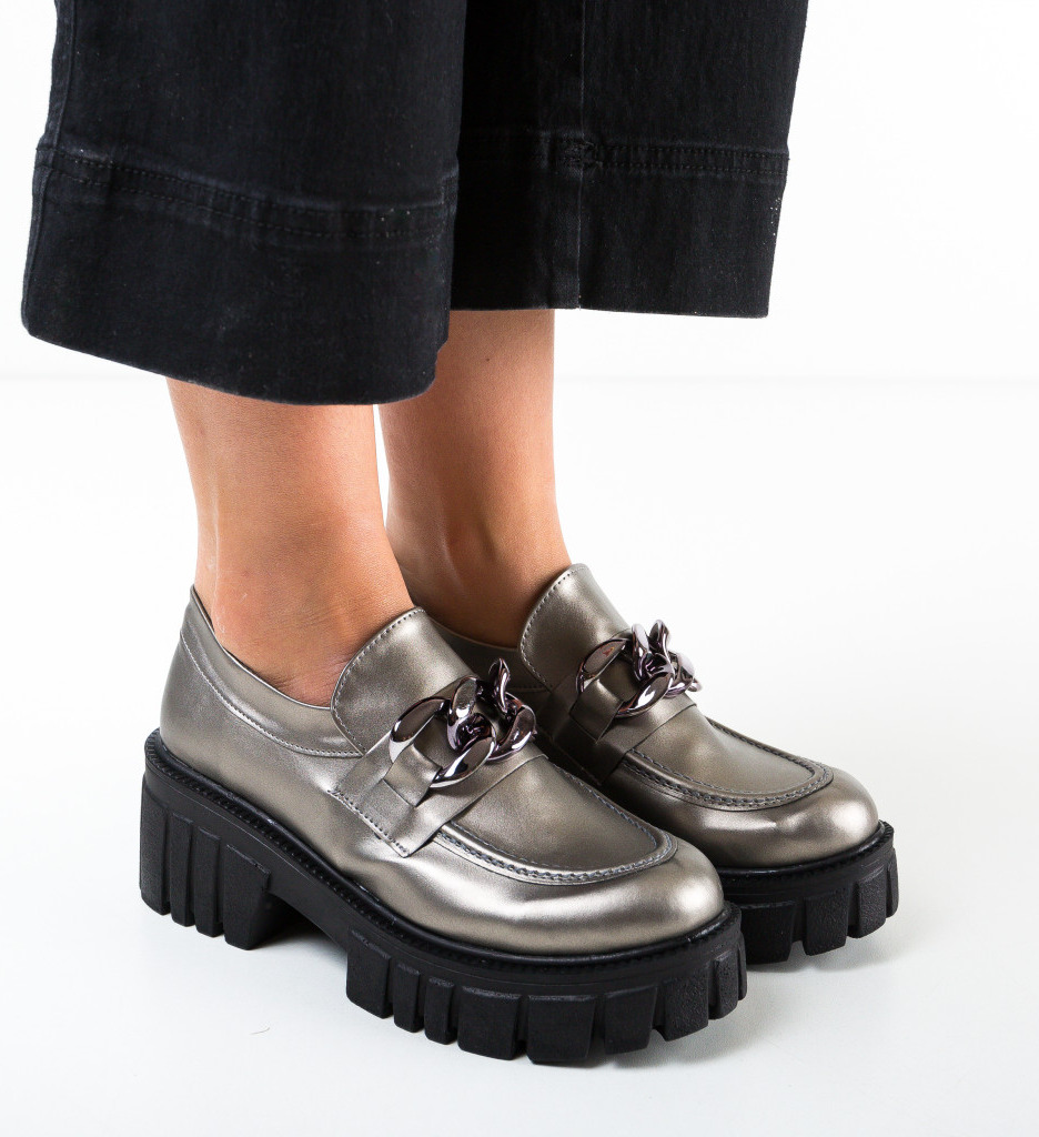 Pantofi Casual Bumtzi Gri