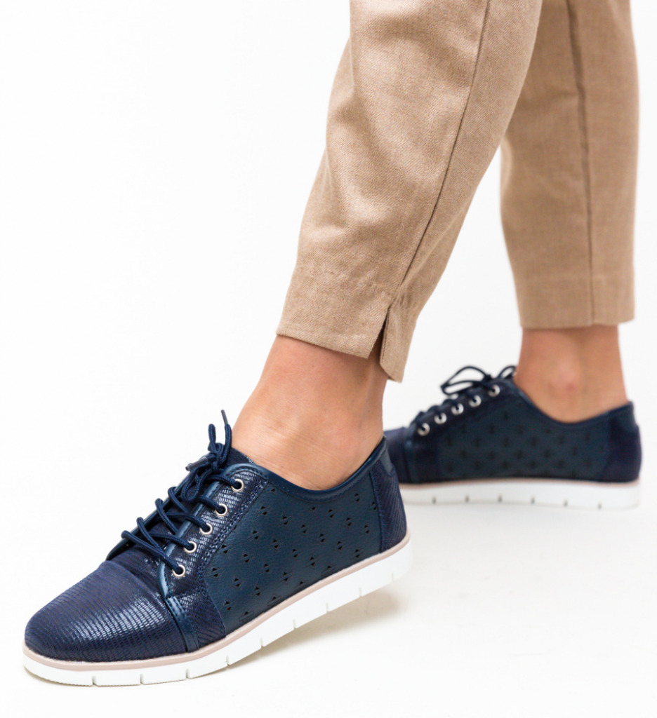 Pantofi Casual Clegg Bleumarin