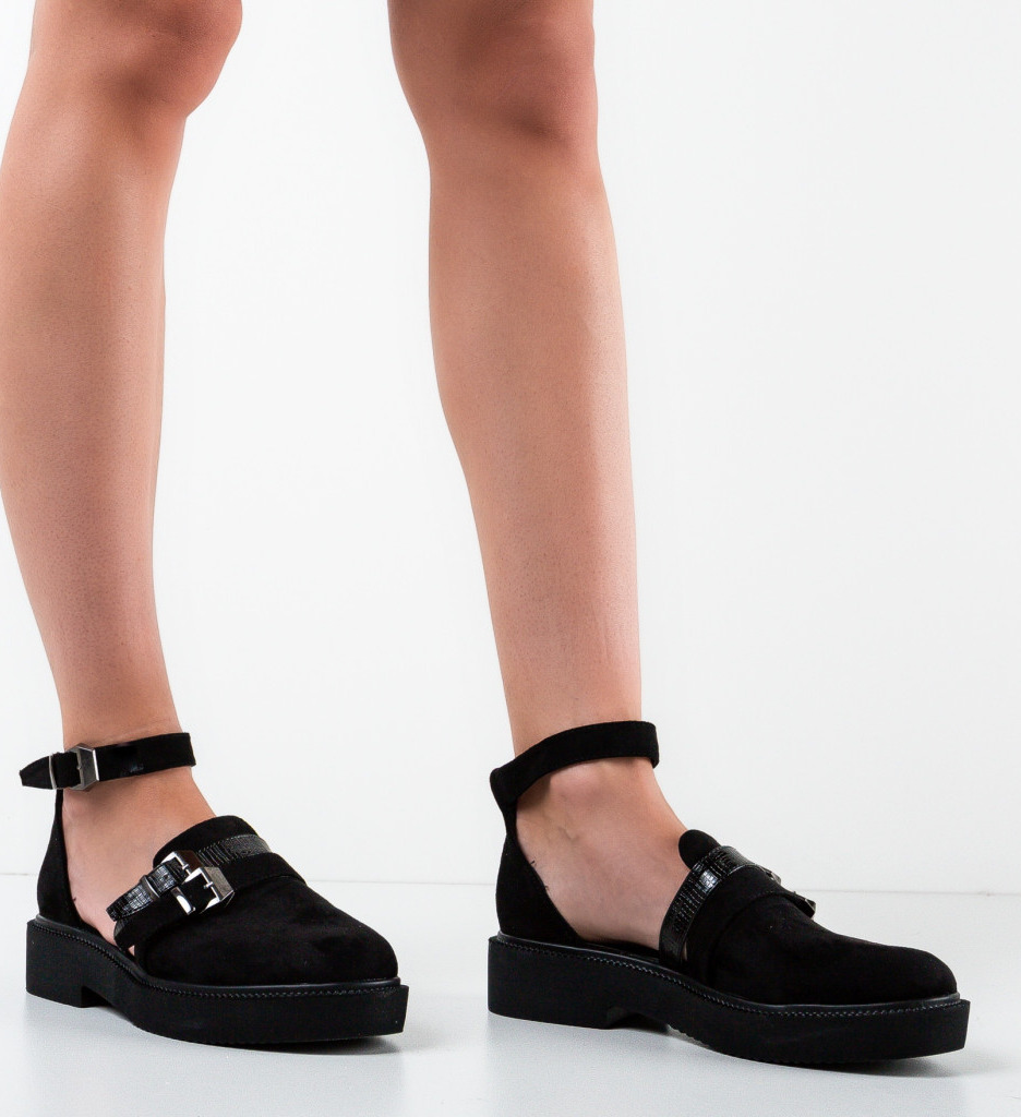 Pantofi casual dama vivos negri