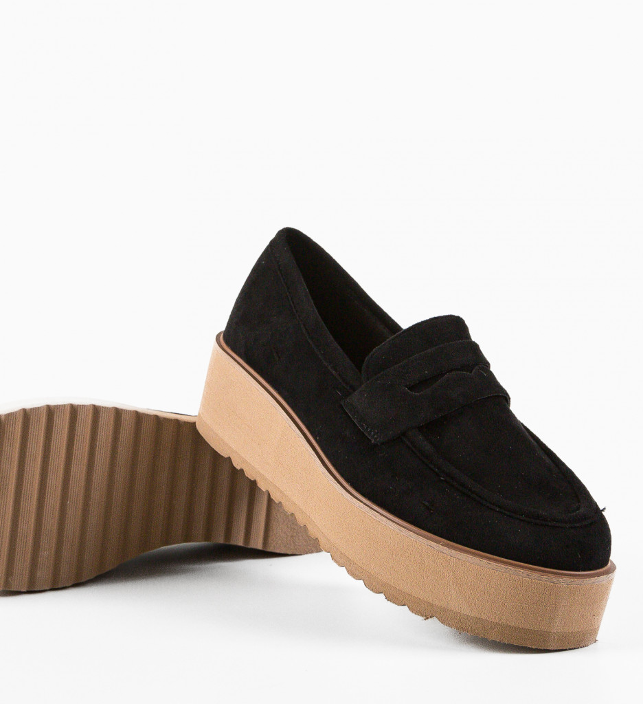 Poze Pantofi casual dama Weser Negri DePurtat