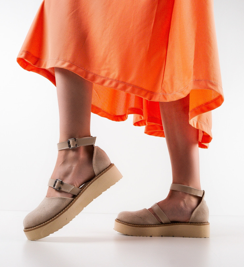 Pantofi casual dylyr bej