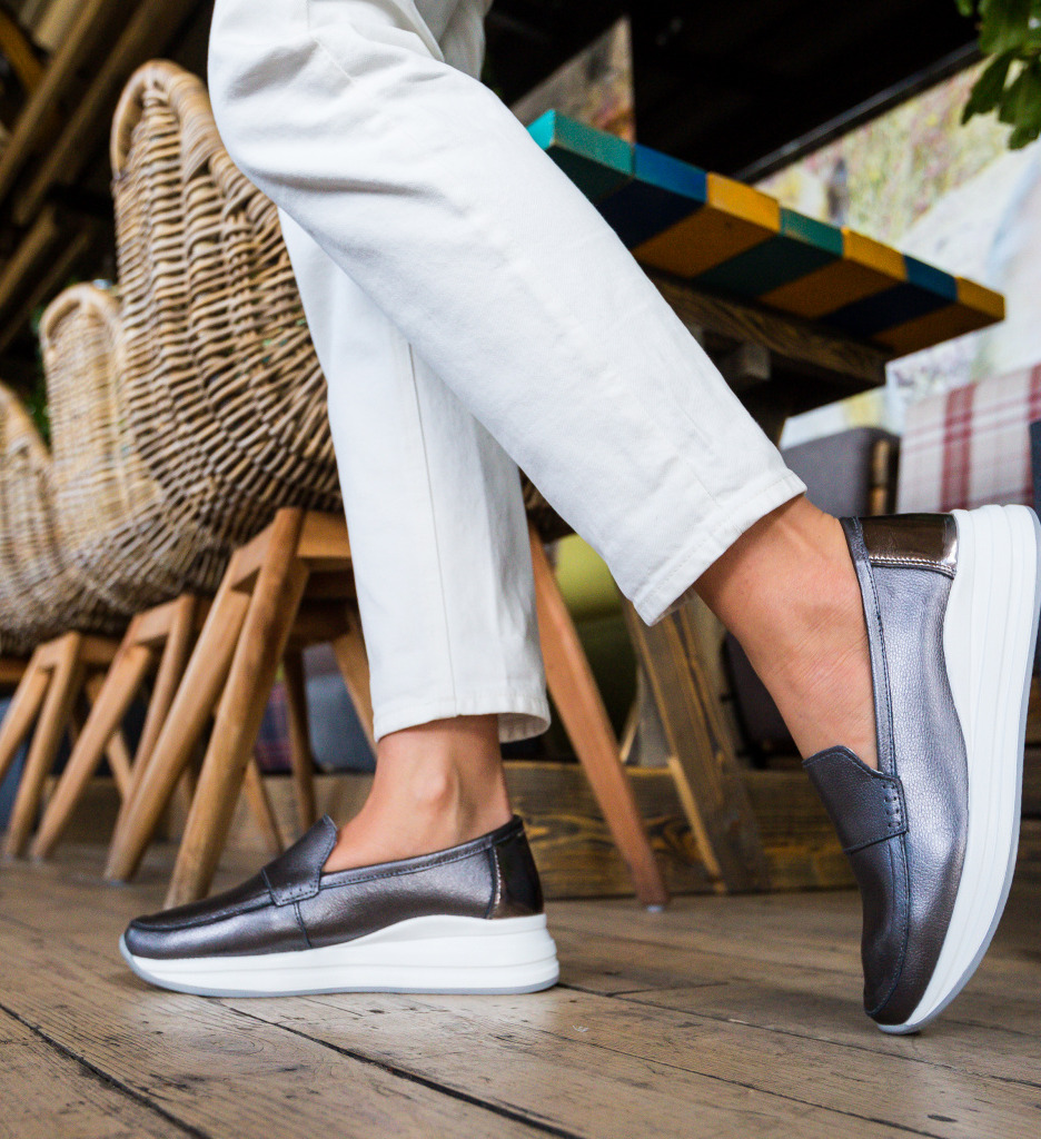 Pantofi Casual Gilles Gri