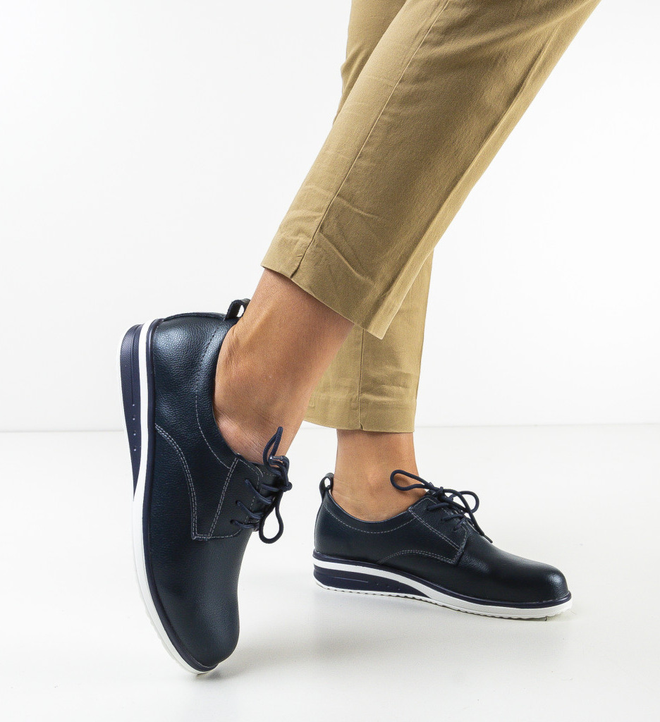 Pantofi Casual Gurdeep Bleumarin