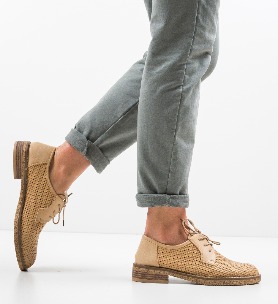 Pantofi Casual Miya Bej