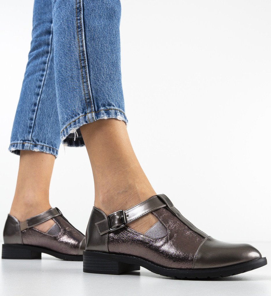 Pantofi casual oisin gri