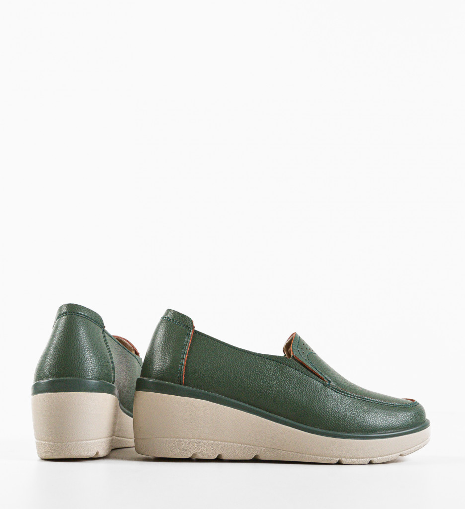 Poze Pantofi Casual Sanam Verzi DePurtat