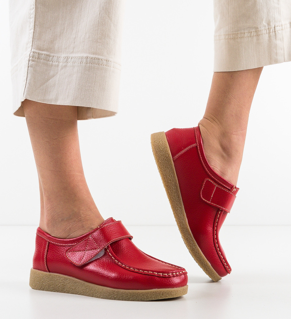 Pantofi Casual Seninena Rosii