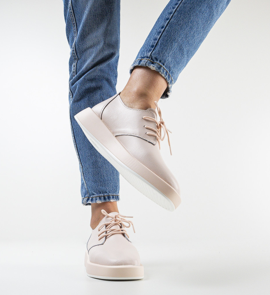 Pantofi casual sharples roz