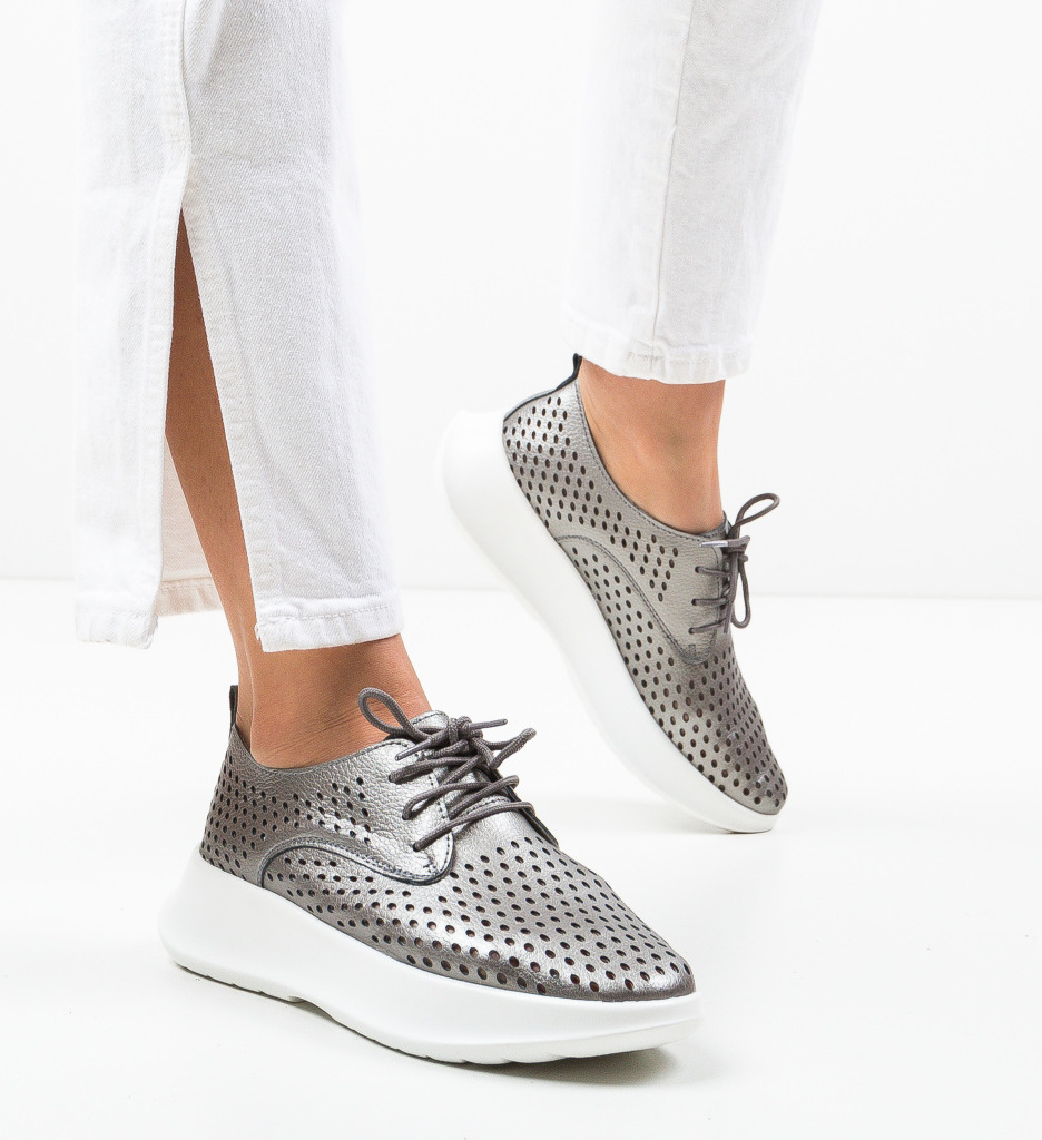 Pantofi Casual Thorp Gri