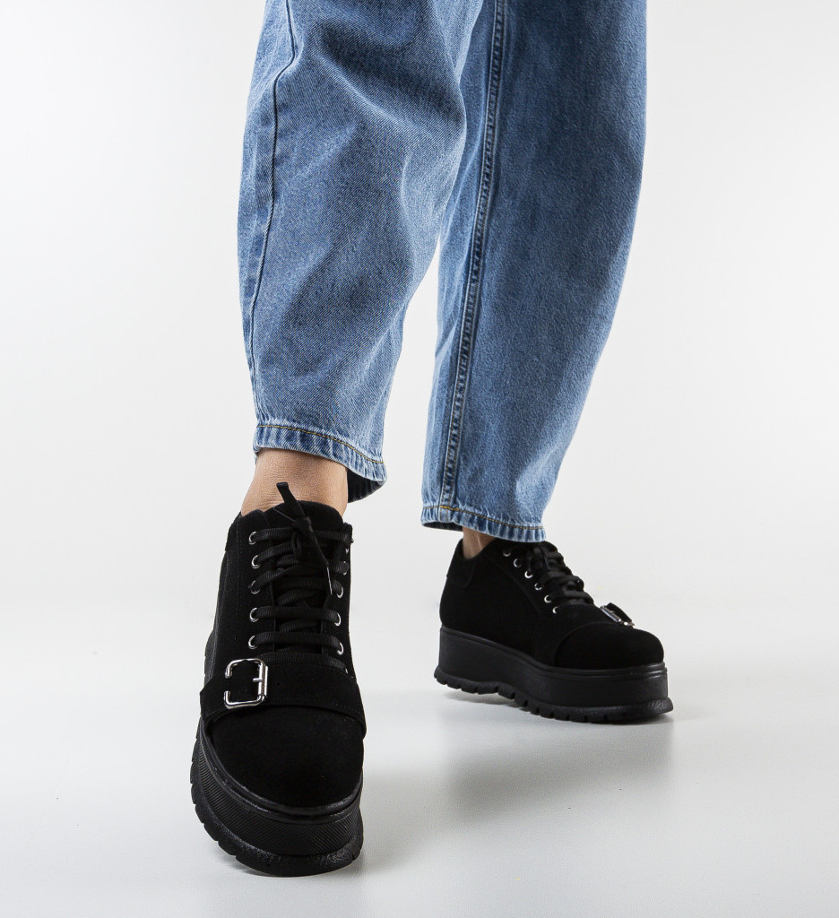 Pantofi casual ysrael negri 3
