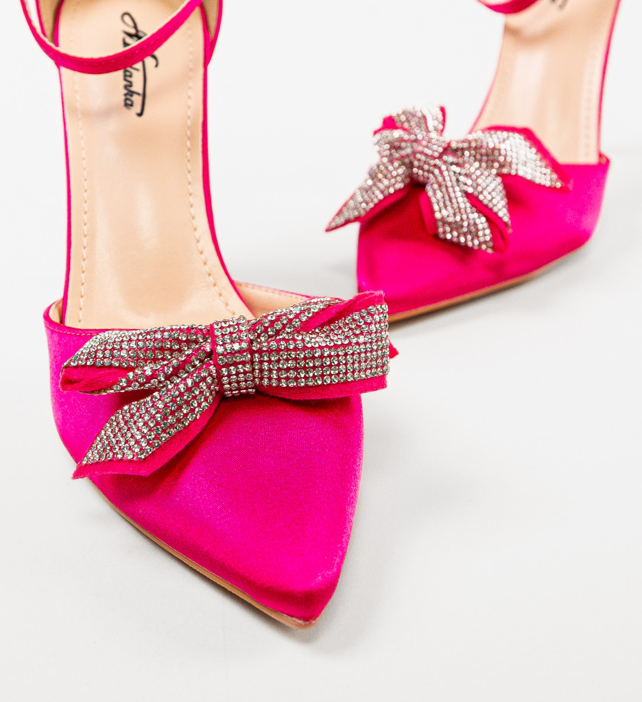 Pantofi dama Lanteia Fuchsia - 5 | YEO