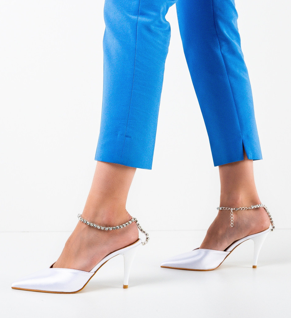 Pantofi dama oksy albi