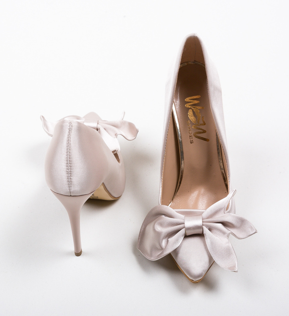 Pantofi juanita bej