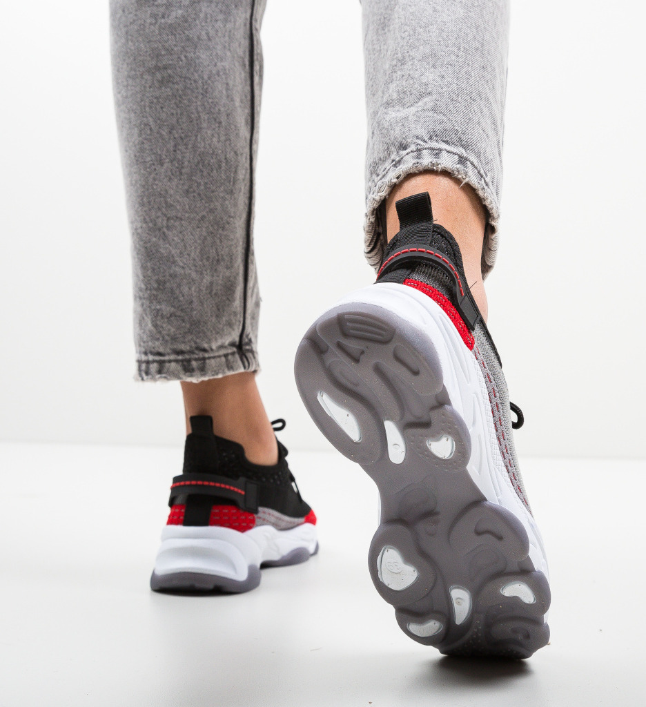 Poze Pantofi Sport Miwo Negri depurtat.ro 