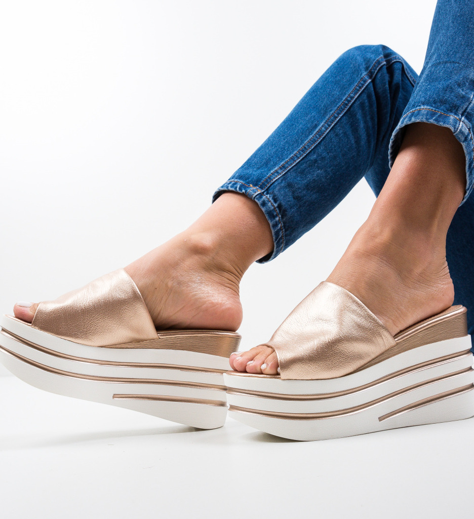 Platforme Toby Bronze