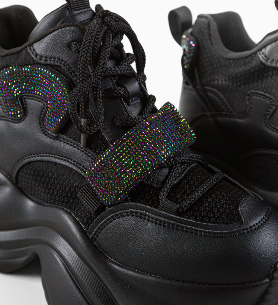 Poze Sneakers dama Bogota Negri DePurtat