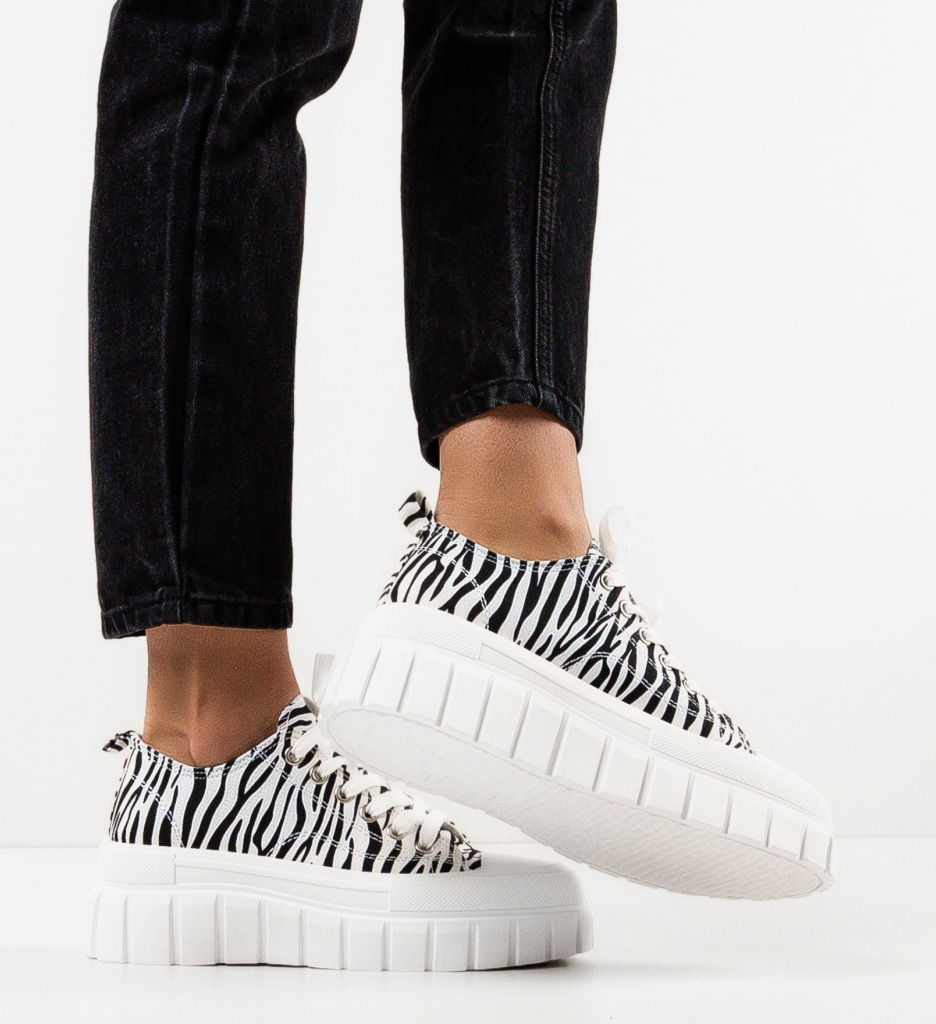 Sneakers Dama Elin Zebra
