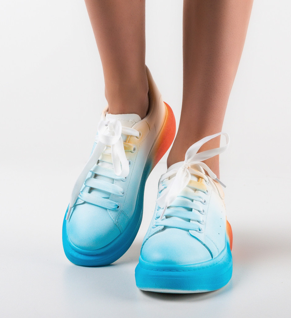 Sneakers dama lucay albastri