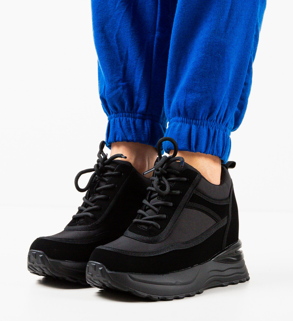 Sneakers dama nioz negre