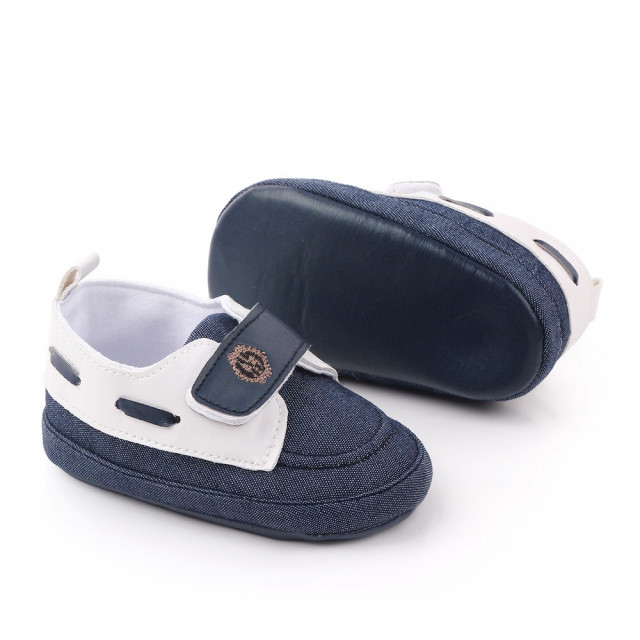 Pantofiori denim tip mocasini