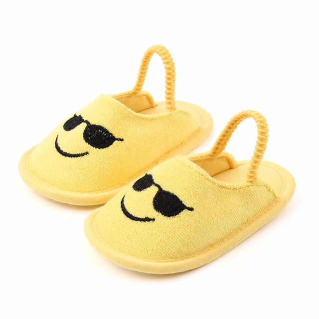 Superbaby Pantofiori decupati pentru fetite - emoticon