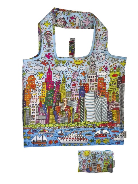 Sacosa textil James Rizzi My New York City, Fridolin