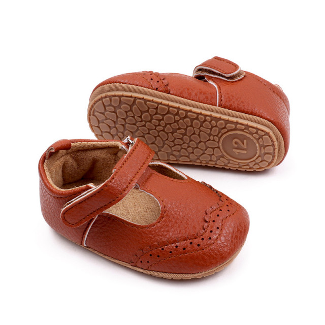 Pantofiori maro pentru fetite - suzy