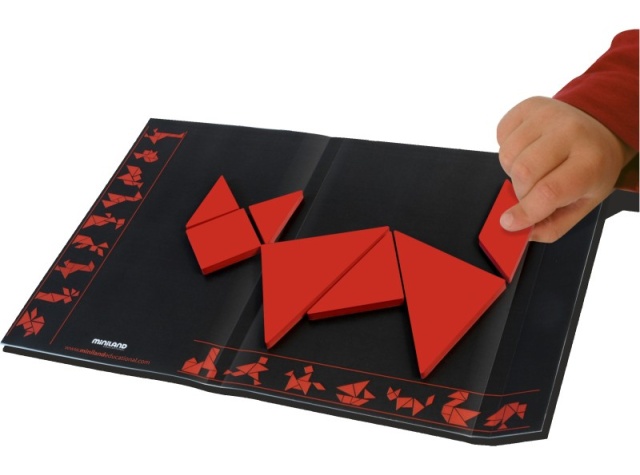 Tangram magnetic Miniland