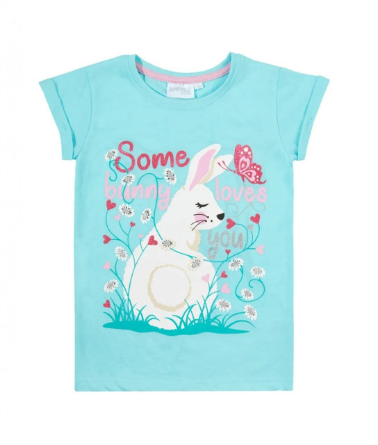 Tricou fetite - Some bunny loves you