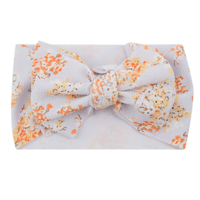 Bentita lata cu fundita cu diverse imprimeuri colorate - Model 22