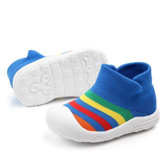 Mocasini tip adidas - Curcubeu