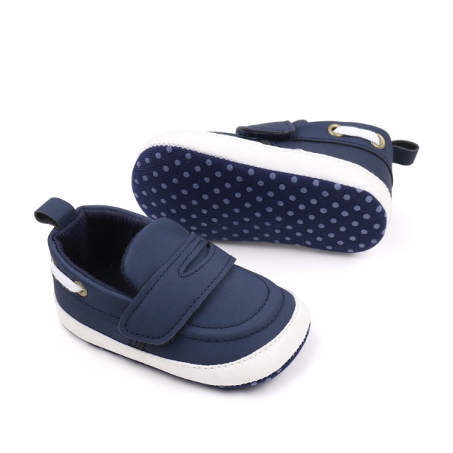 Pantofiori bleumarine pentru baietei - Star