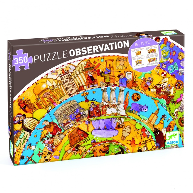 Puzzle observatie Evolutie, Djeco