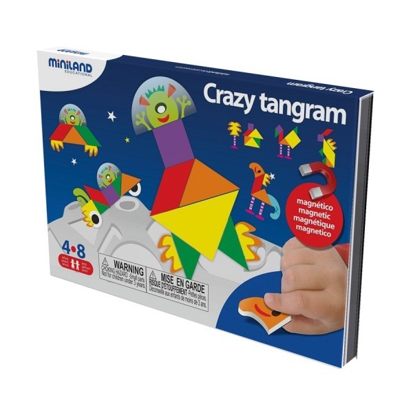 Joc magnetic Tangram fantezie