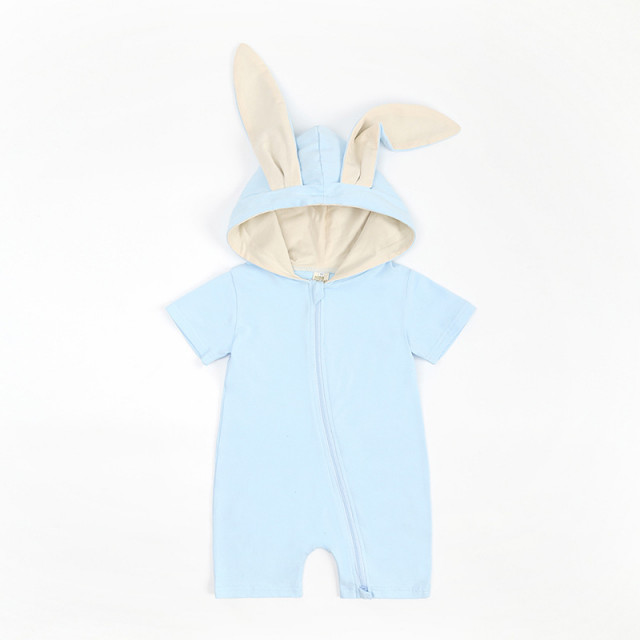 Salopeta bleu pentru baietei - Bunny