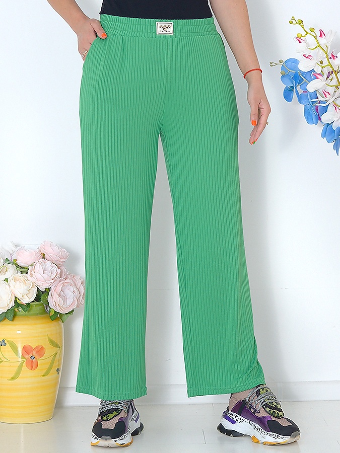pantaloni evazati dama Pantaloni Dama Vaporos 2406-03