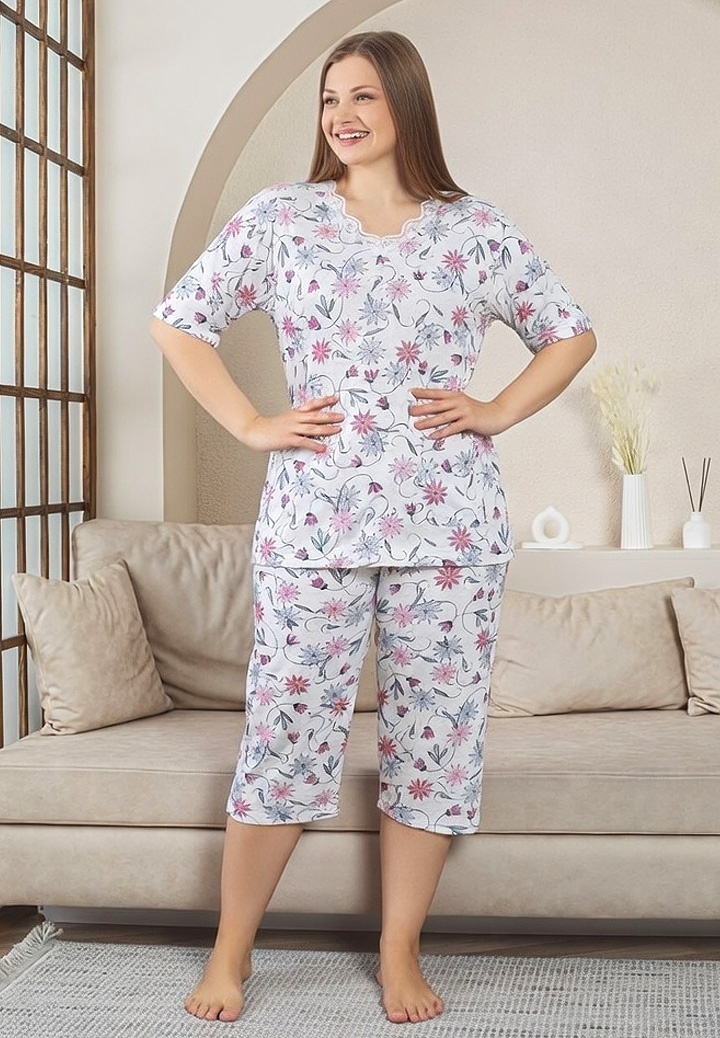 aparat masura curent Pijama Dama Masura Mare Berfin 9000-01