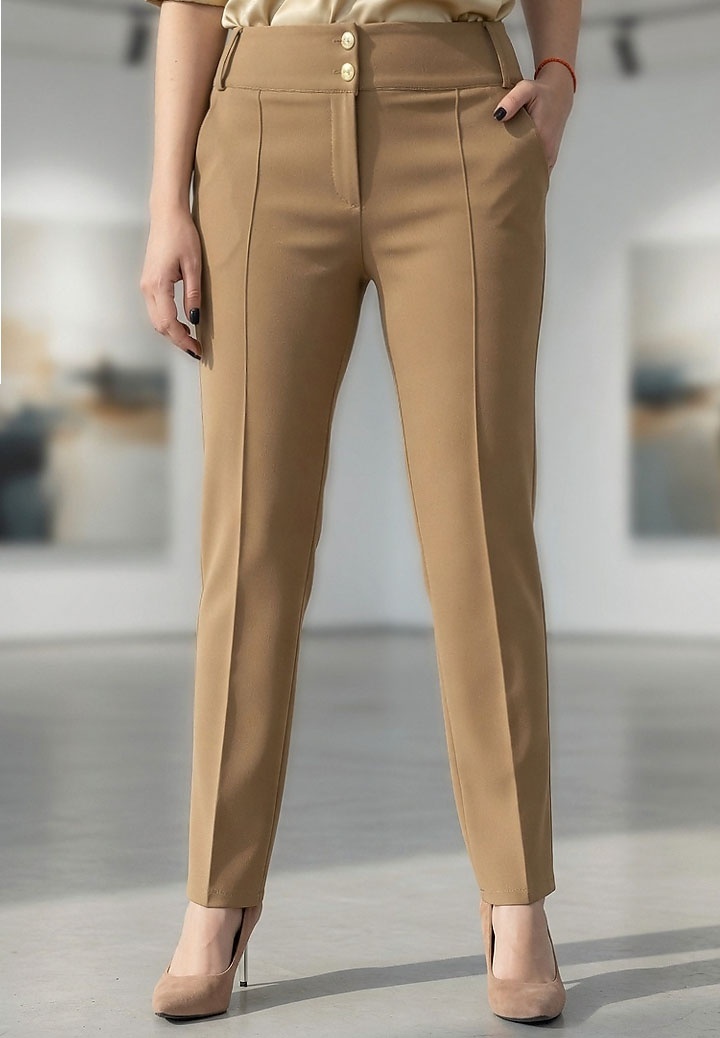 pantaloni evazati dama Pantaloni Dama Lizet 100